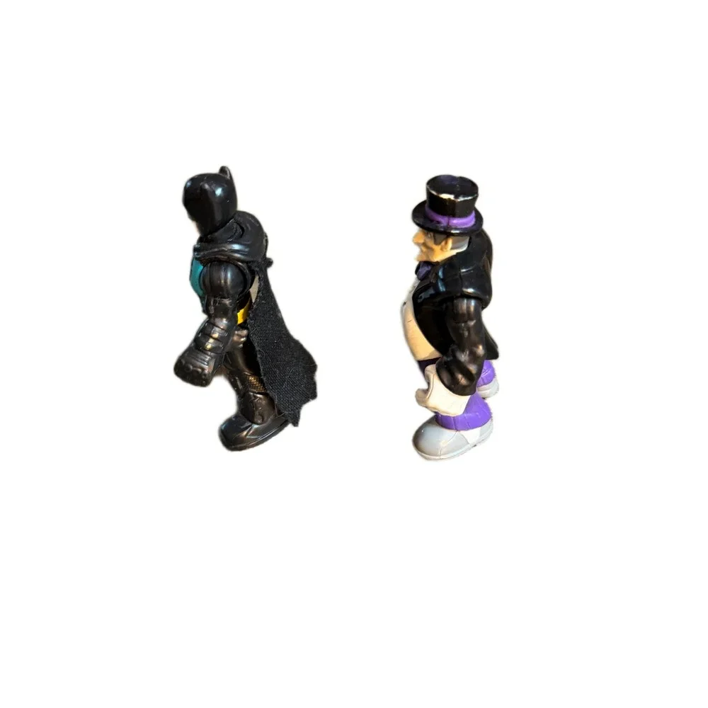 Fisher-Price‎ Imaginext DC Super Friends Batman The Penguin + Jada Batmobile Set